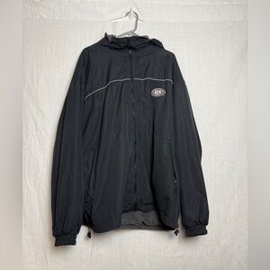 California North Coast Mendocino Reversible fleece lined hooded jacket XXL